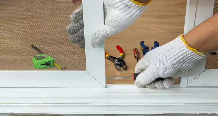 Sliding Glass Door Off Rails Repair in Casselberry, FL