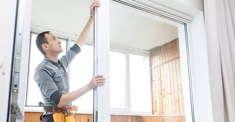 Aluminum Storefront Door Repair in Casselberry, FL